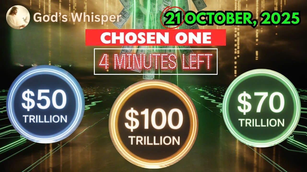 🔴 GOD SAYS: Choose NOW — T, T, or 0 TRILLION Before 8PM — CLAIM YOUR PORTION NOW! #godsays