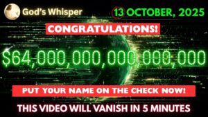 🔴 God Says: CONGRATULATIONS, $64 Trillion Is Yours TODAY– Final OCTOBER Decree! | Don’t Miss This