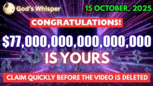 🔴 GOD SAYS: FINAL HEAVENLY RELEASE — $77 TRILLION GRANTED TODAY! DON’T MISS THIS SIGN! #godmessage
