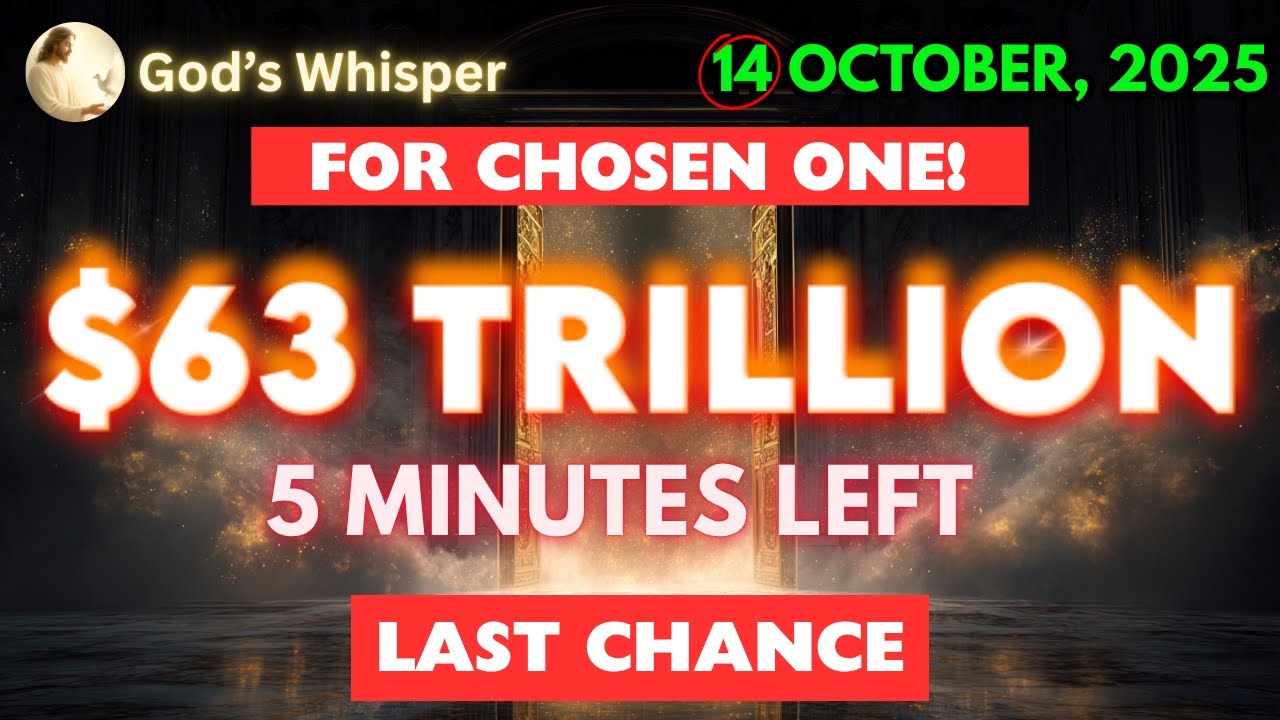 🔴 GOD SAYS: YOUR NAME IS ON THE  TRILLION — CONFIRM IT NOW! #propheticmessage #godsays