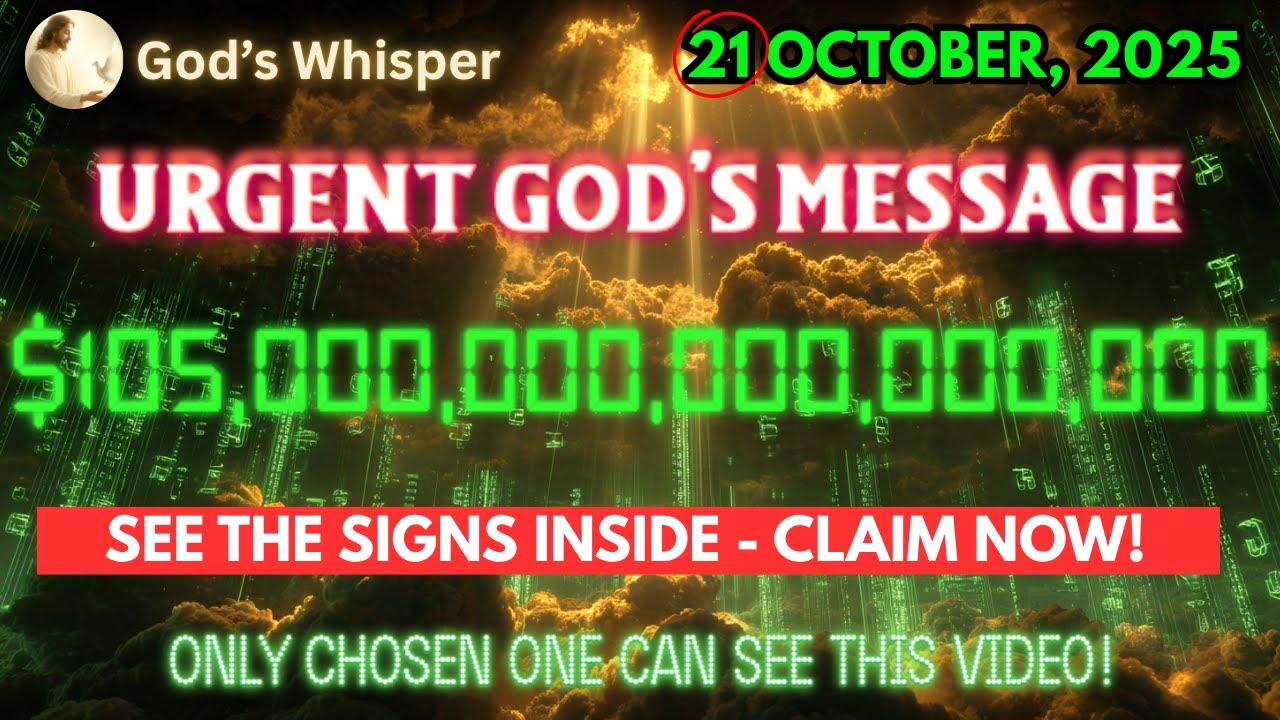 🔴 SHOCKING: 5 TRILLION Is Yours TODAY–Final OCTOBER Decree! |Don’t Miss This #godmessage #godmsg