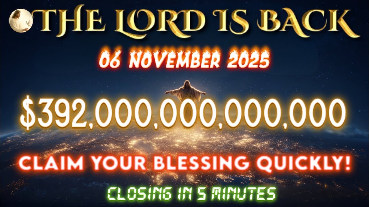 🔴 CHOSEN ONE: Trust God’s Timing — The Financial Breakthrough Has Begun TODAY 06 NOVEMVER 2025