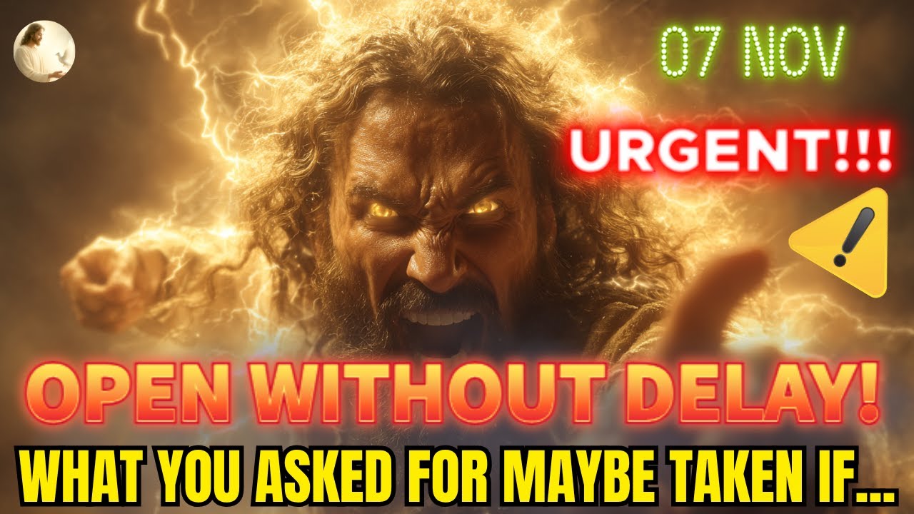 🔴 GOD ORDERS YOU TO OPEN IT QUICKLY! WHAT YOU ASKED FOR MAYBE TAKEN IF…#godmessage #godsays
