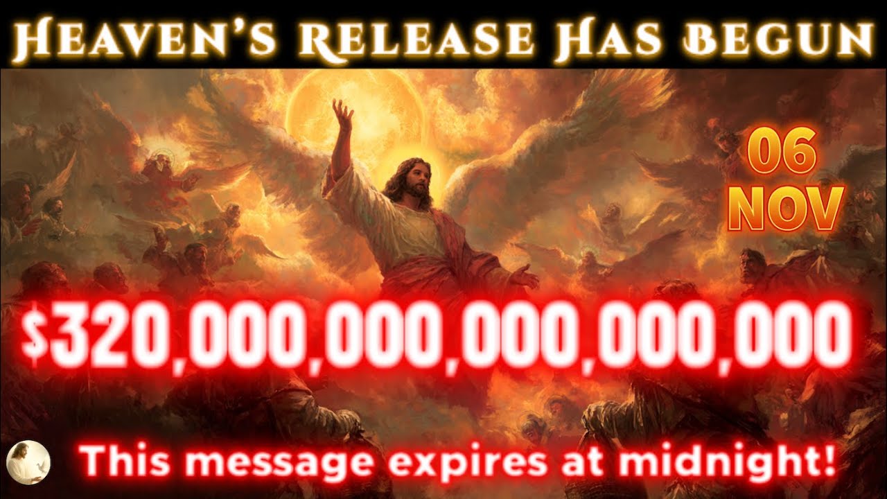 🔴 GOD SAYS: CONGRATULATIONS! 0 Trillion Dollars Has Been Released For You #godsays #godmessage