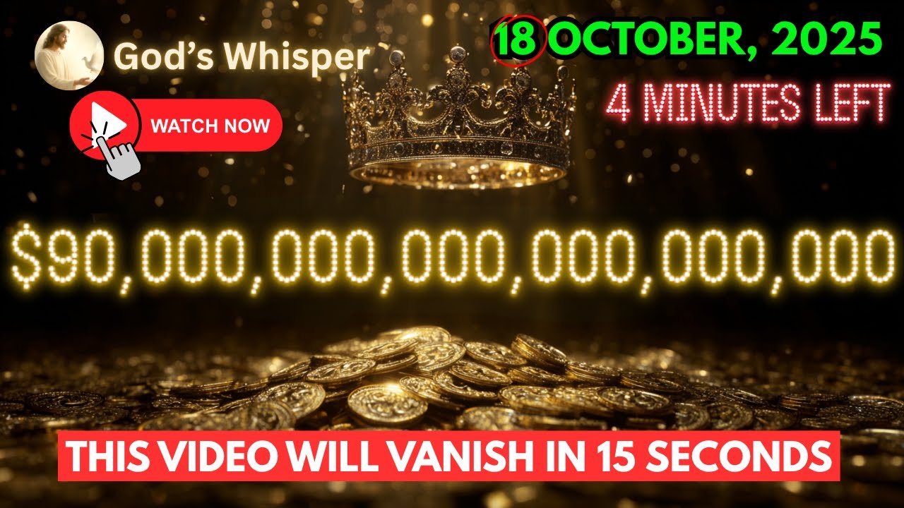 🔴 GOD SAYS:  TRILLION WEALTH CODE ACTIVATED — RECEIVE IT BEFORE IT EXPIRES! #godmessage #godsays