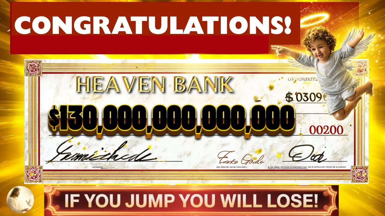 🔴 GOD SAYS: CONGRATULATIONS! 0 TRILLION Dollars Has Been Released For You #godsays #godmessage